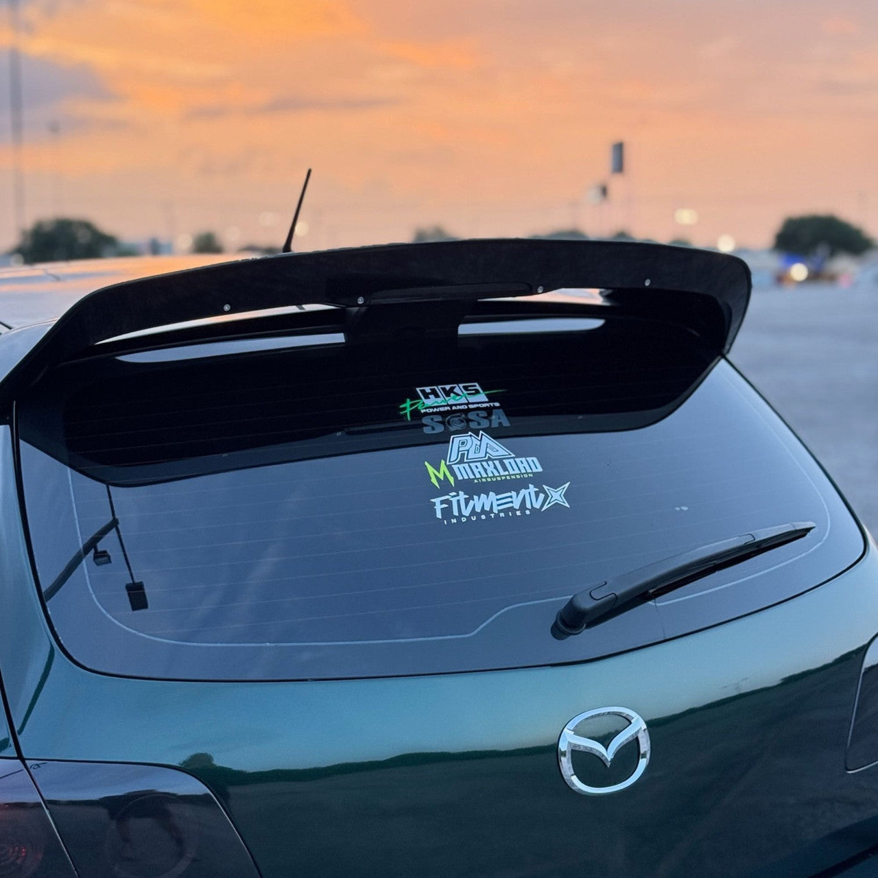 Wing Extension - MazdaSpeed3 Gen 1 - 2007-2009 | Project Motorsports