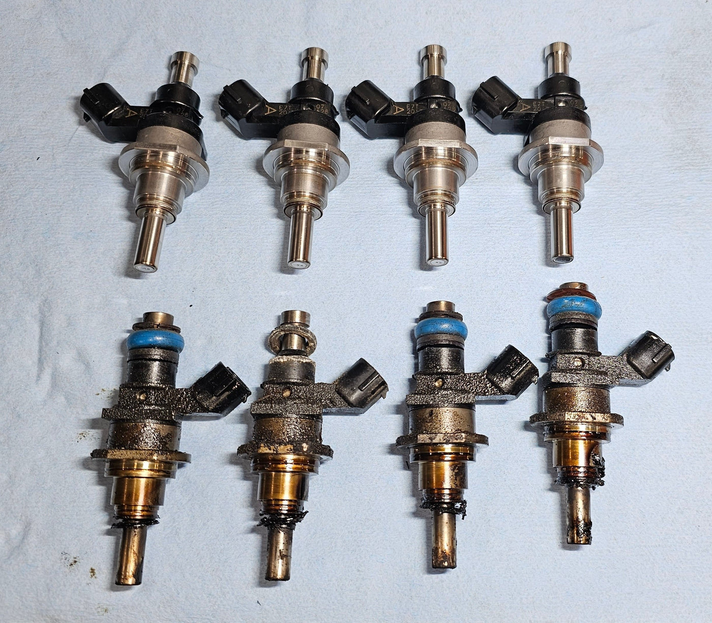 Cleaned/Tested OEM Injectors Mazdaspeed 3/6/CX-7(Set of 4)