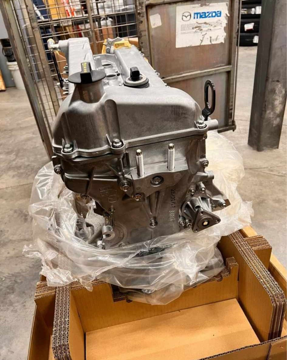 Brand New OEM Mazda Long Block Crate Engine 2.3L 2007 - 2013 Mazdaspeed3 | 2006 - 2007 Mazdaspeed6 | CX-7