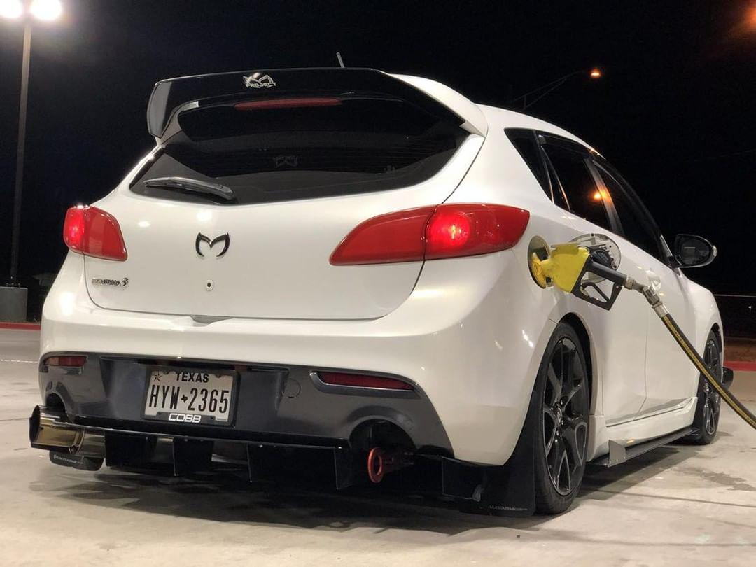 Project Motorsports Rear Wing Extension - Mazdaspeed3 2010-2013