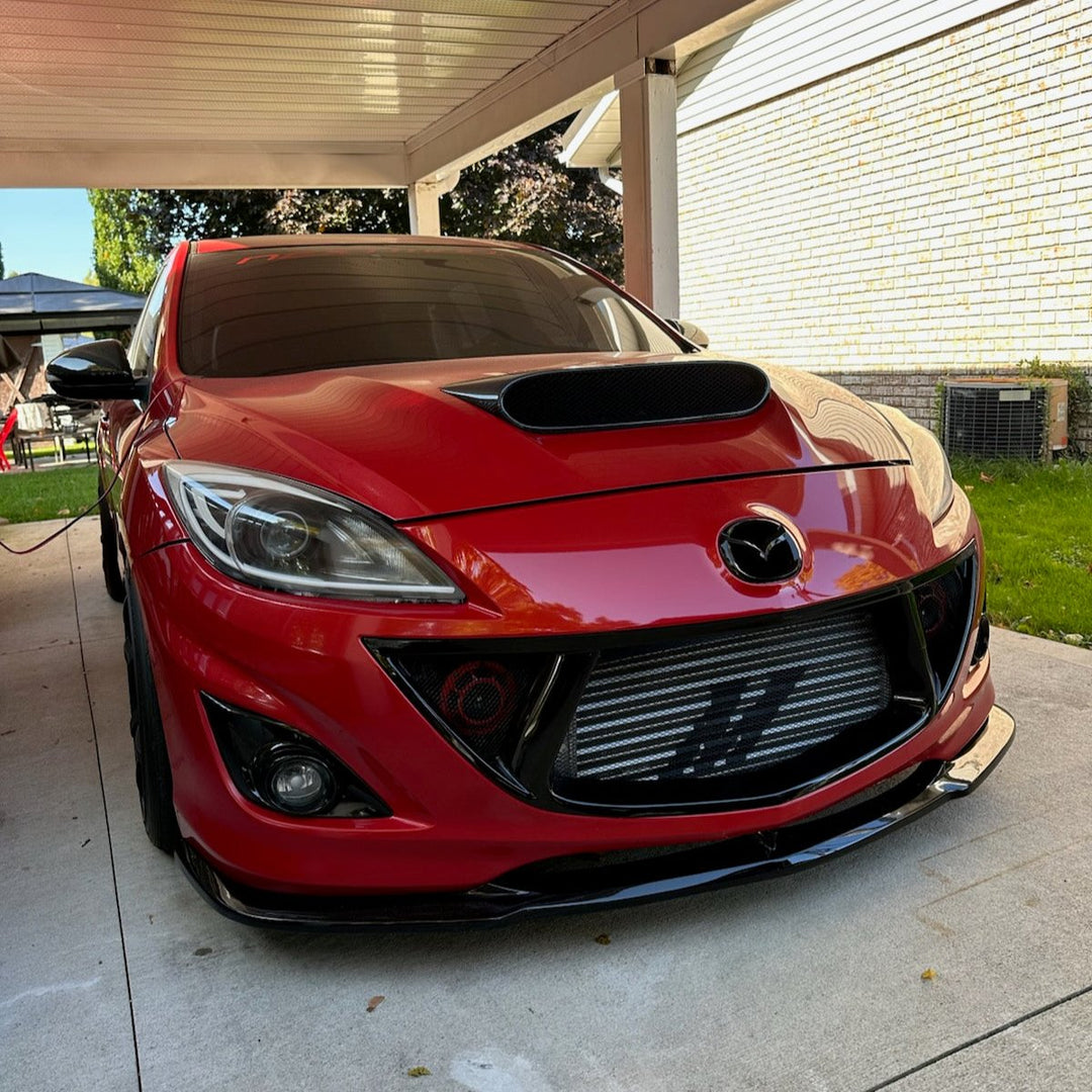 Carbon Fiber Hood Scoop Mazdaspeed3 2010-2013 – CW Turbochargers