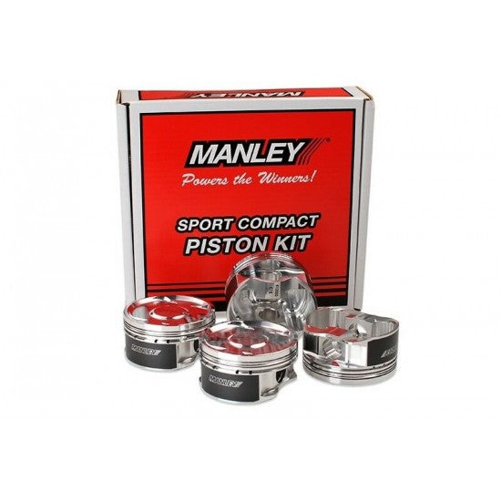 Pistons Manley 88 mm + 5 mm alésage 9,5 CR type plat série Platinum Mazdaspeed 3 2007-2013 | Mazdavitesse 6 2006-2007