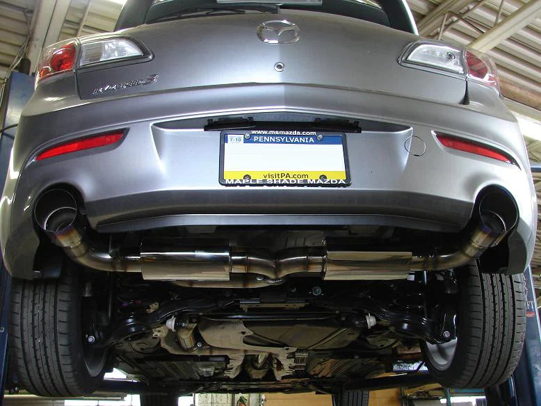 Ultimate Racing Mazdaspeed 3 Gen2 10-14 Catback Exhaust