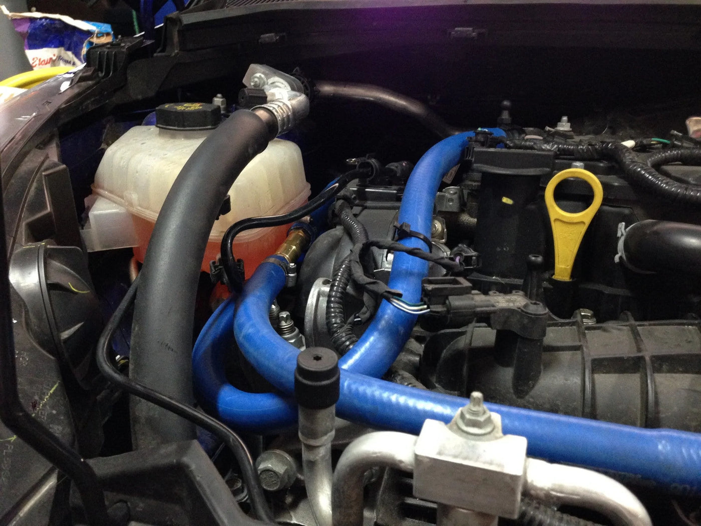 Damond Motorsports Fiesta ST Oil Catch Can kit