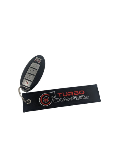 CW Turbochargers Keychain Jet Tag