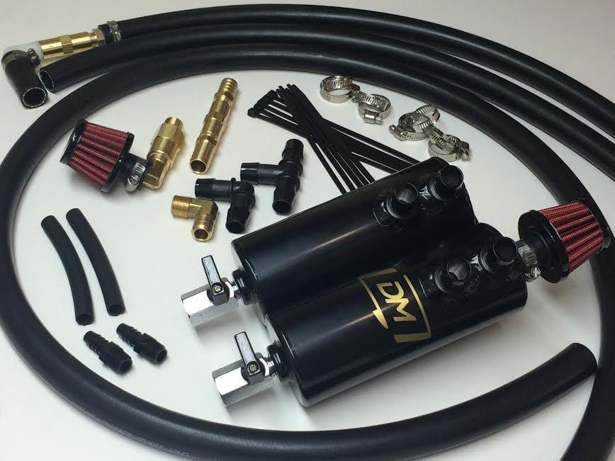 Mazdaspeed 3 Damond Motorsports Oil Catch Can Kit Stage 3