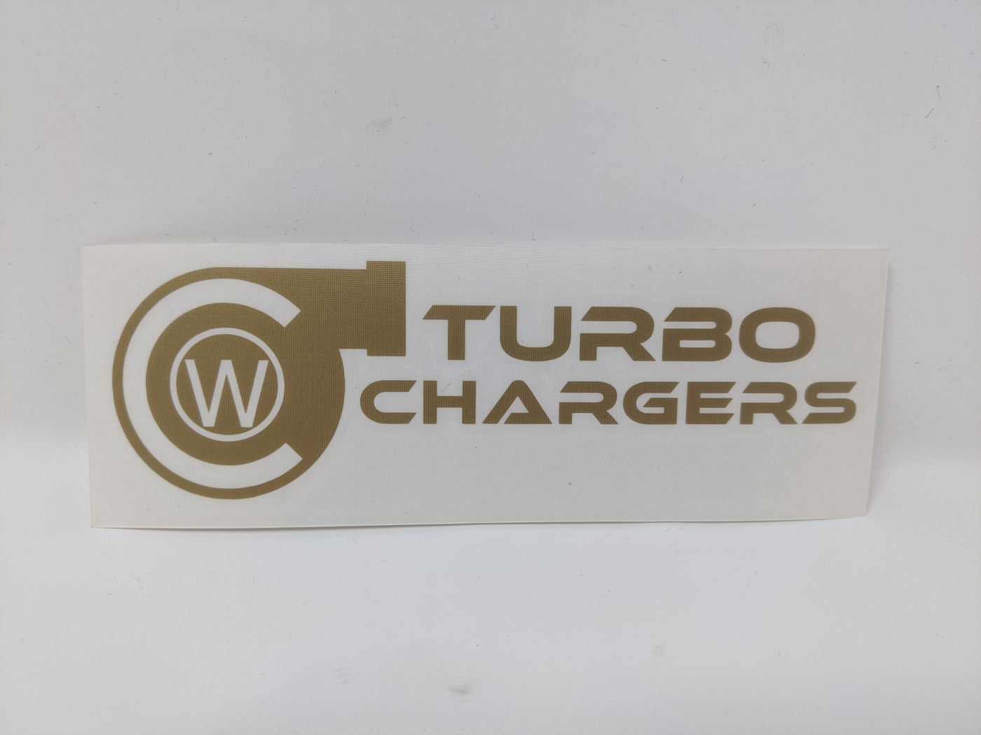 CW Turbochargers 6x2" vinyl sticker/decal